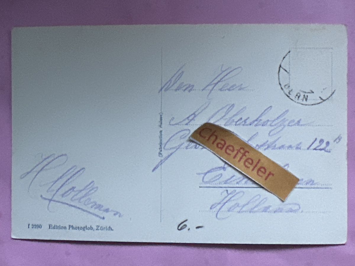 Cartes postales: Brienz – D'occasion à Zürich par Chaeffeler 1