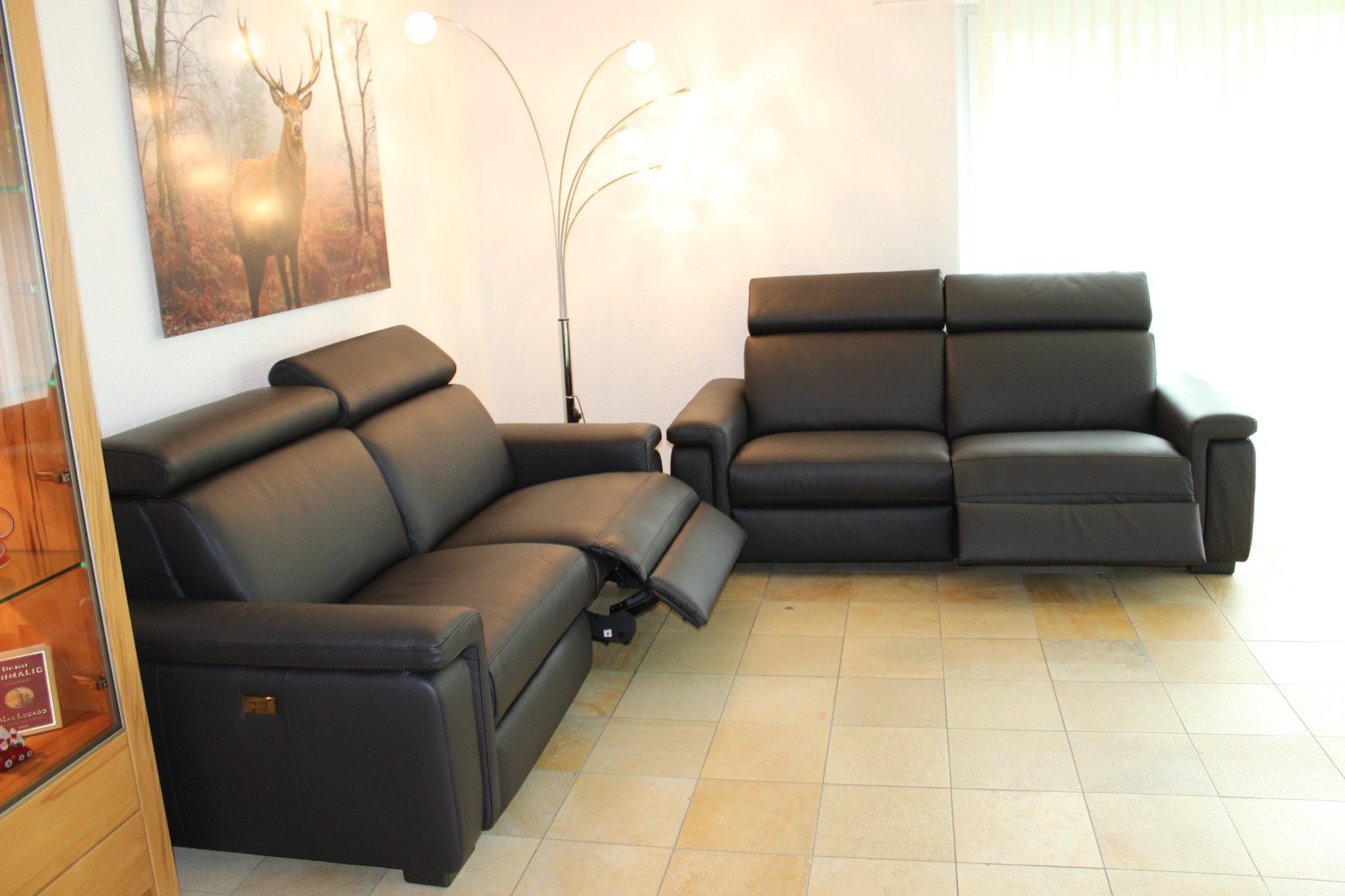 Sofas: Ensemble Poltronesofa Relaxsofa Leder, maximal bequem – Neuf (Voir description) à Muhen par sar_jg2x 3