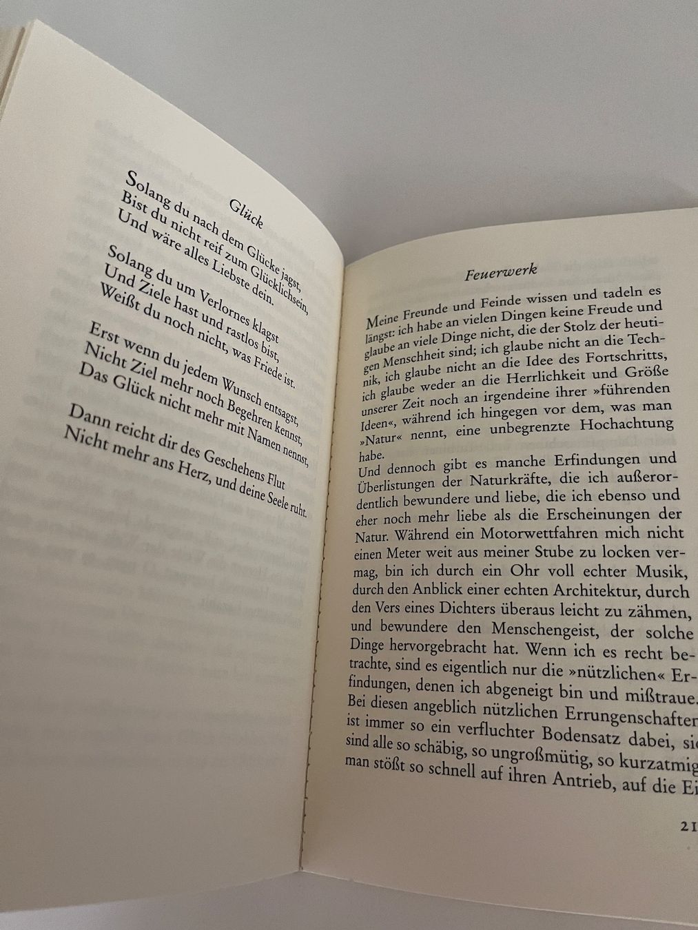 Libri: Hermann Hesse - Glück – Usato da Horgen venduto da secondhandfirstclass 2