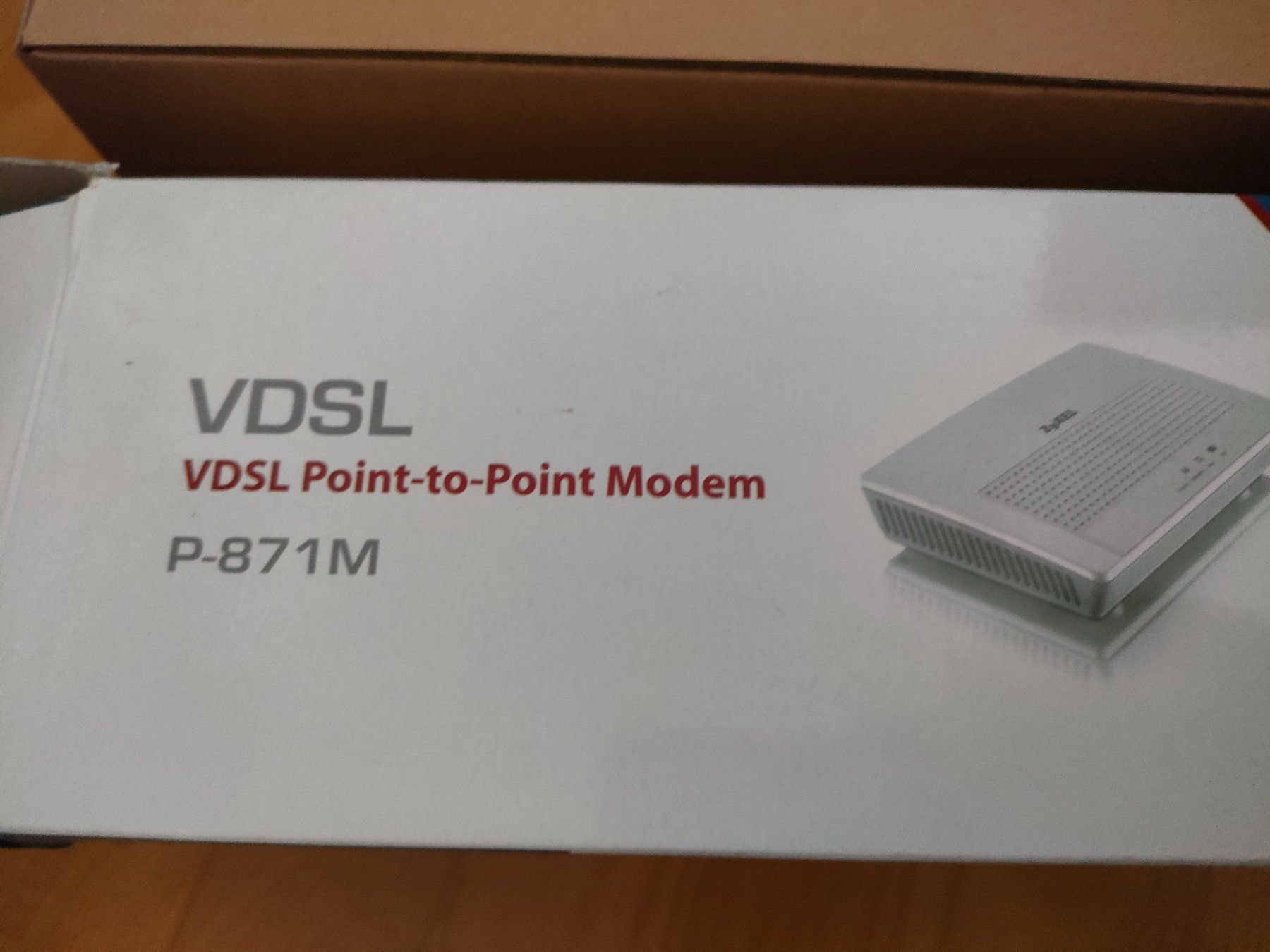 Zyxel Modems & Router: ZYXEL VDSL Point -to-Point Modem – Neu und originalverpackt aus zürich von  2