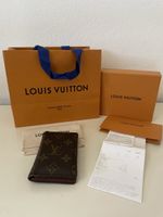 Louis Vuitton Kartenetui / Portmonee Monogram braun neu