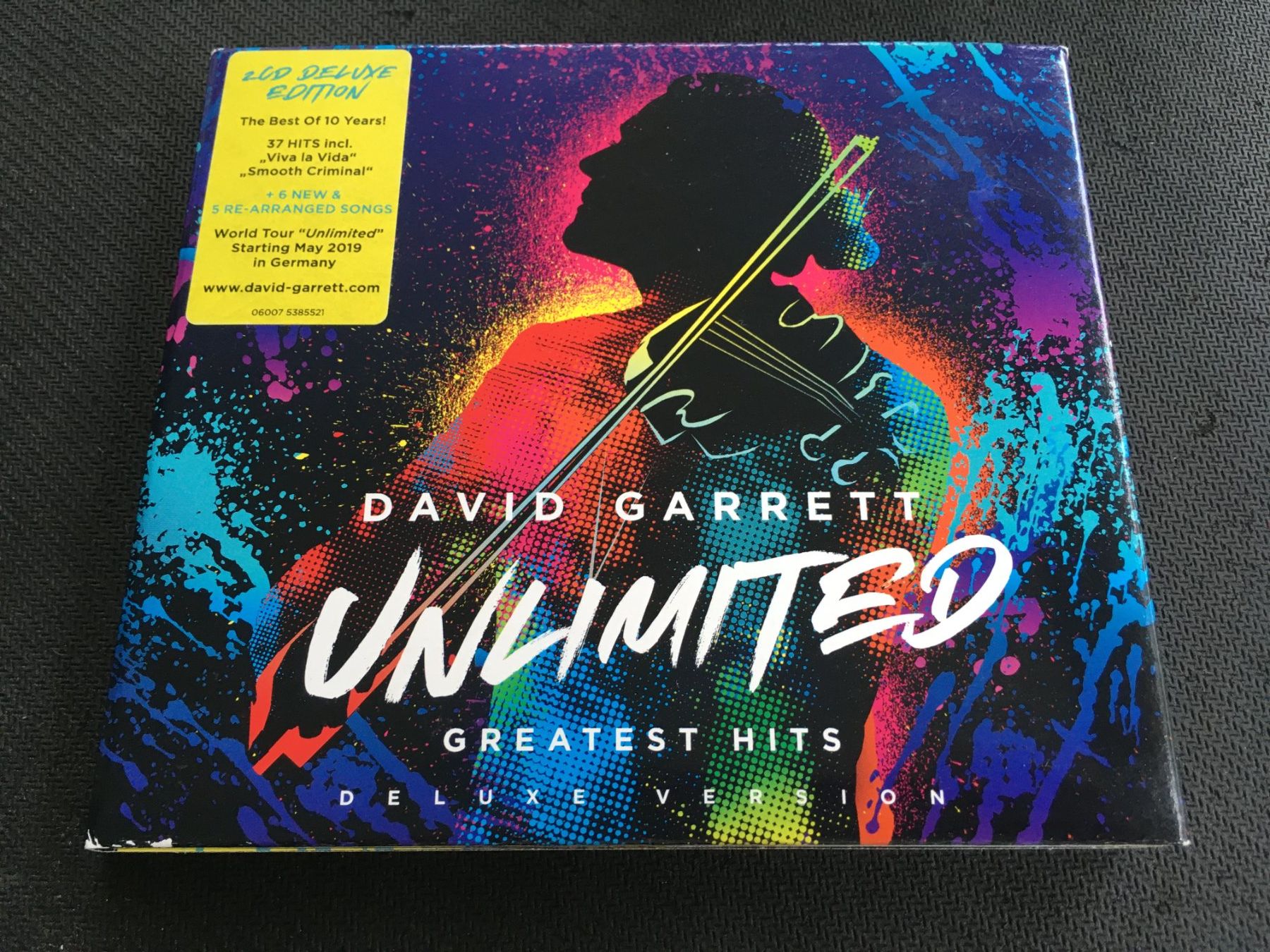 CD: David Garrett - Unlimited Greatest Hits -CD- 2cd – Usato da St.Gallen venduto da MedienJoe