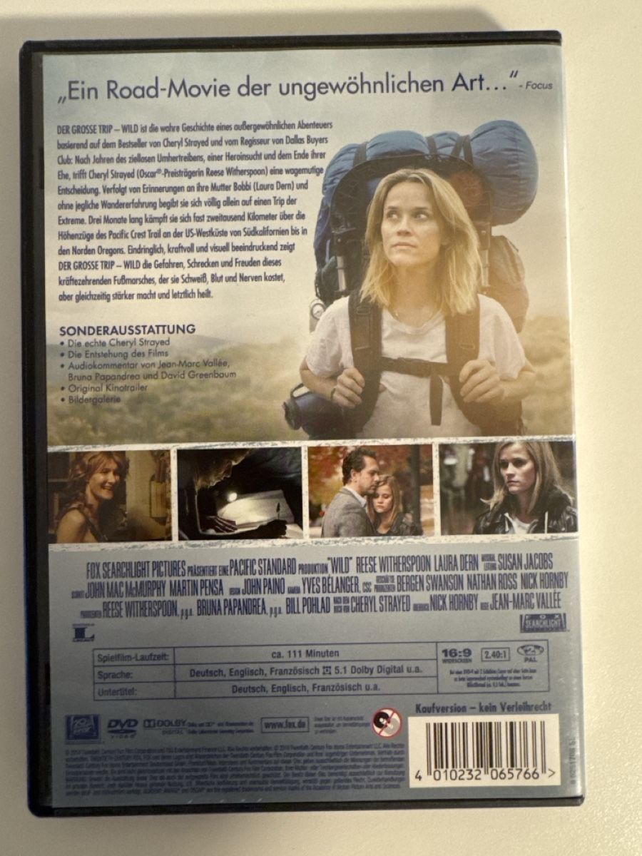 Tutti i DVDs: DVD - "Der grosse Trip - Wild" – Nuovo (secondo la descrizione) da Bülach venduto da sunshiine_ 1