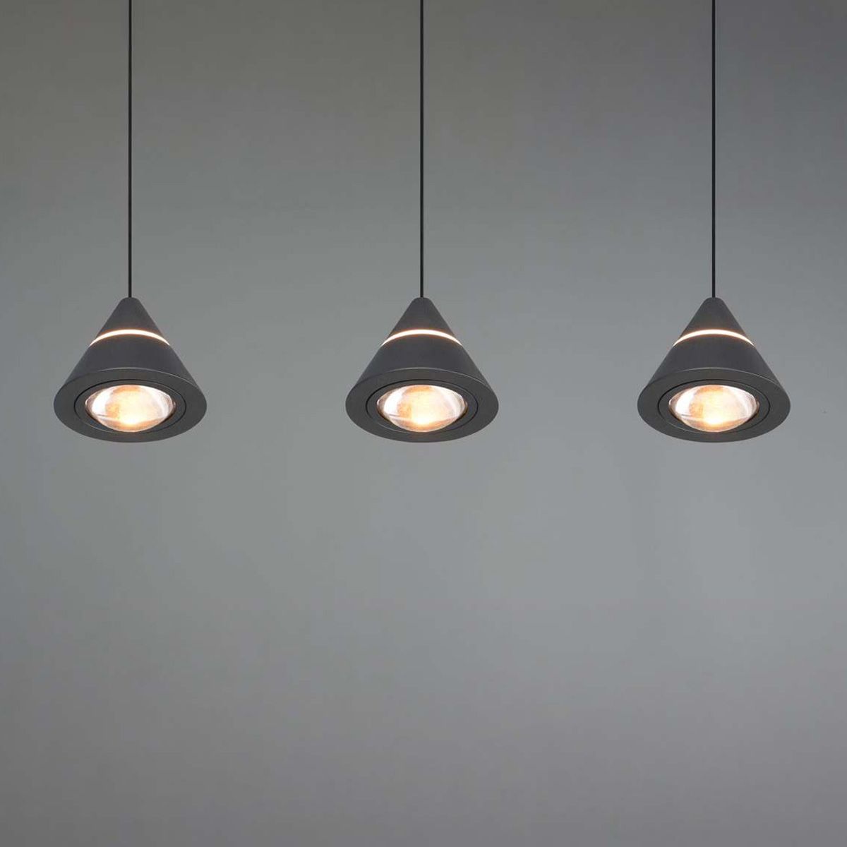 Lampadari & plafoniere: LED Pendelleuchte, CCT, 55 cm x 10 cm – Nuovo (secondo la descrizione) da Kreuzlingen venduto da Smart-Light 4