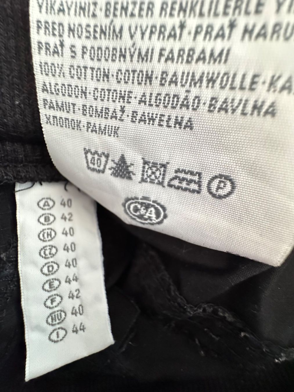 C&A Pantaloni: 3/4 Hose Gr. 40 – Usato da Luzern venduto da Ankerli 3