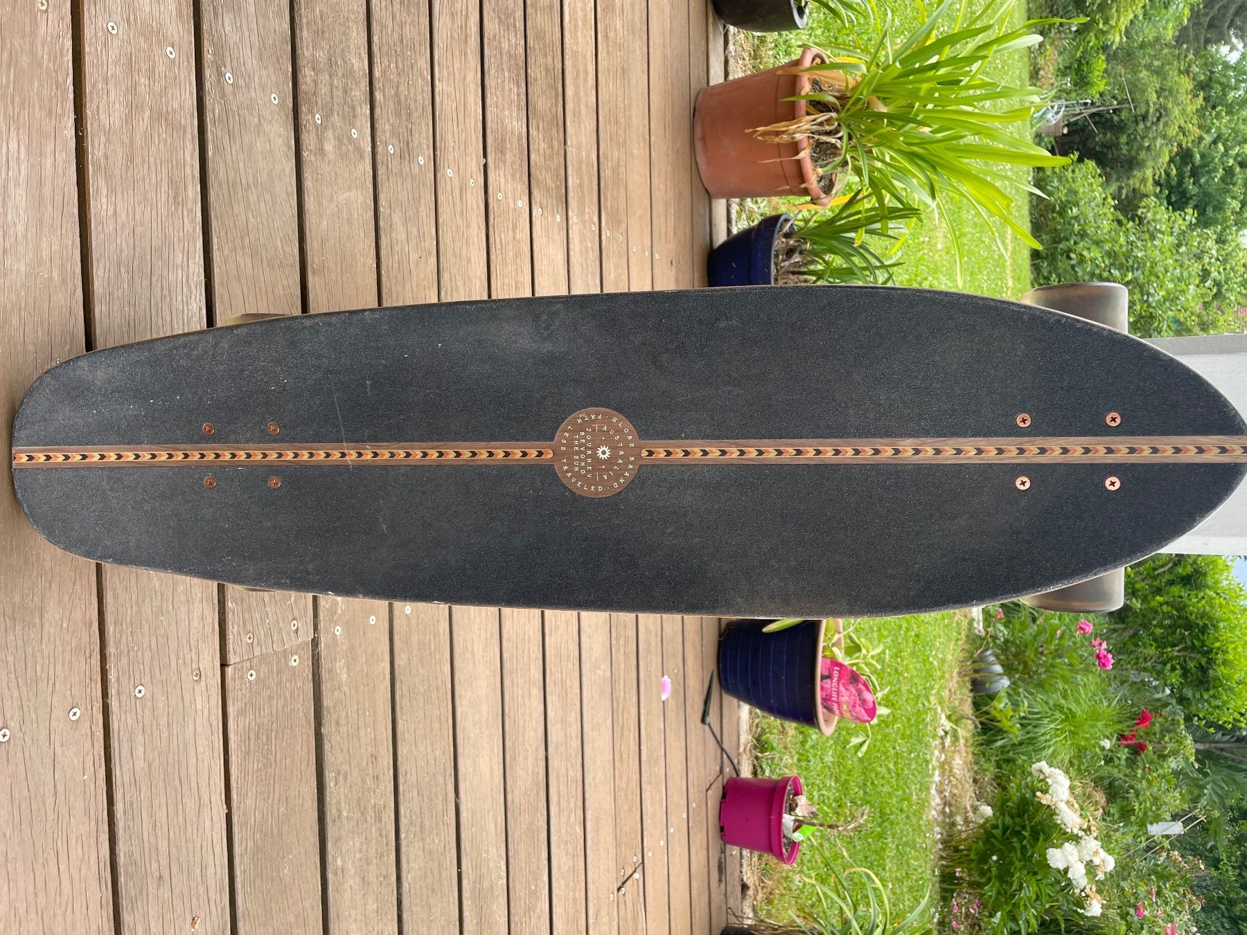 Globe Skateboards: Globe Forager 34" Cruiserboard – Usato da Grand Lancy venduto da Musigny25 1