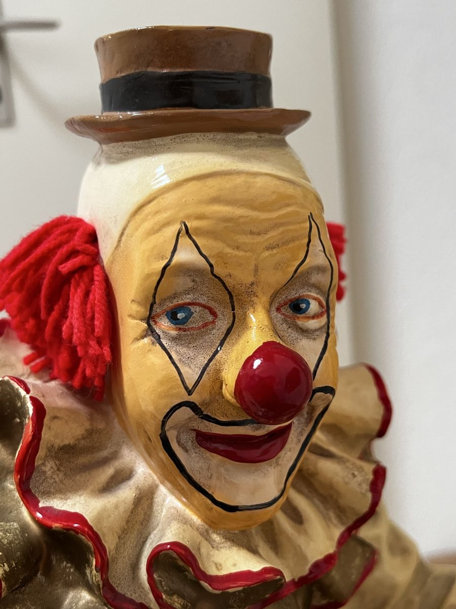 Statuette: Grosse Vintage Clown-Figur – Usato da Niederwangen BE venduto da KFI 6