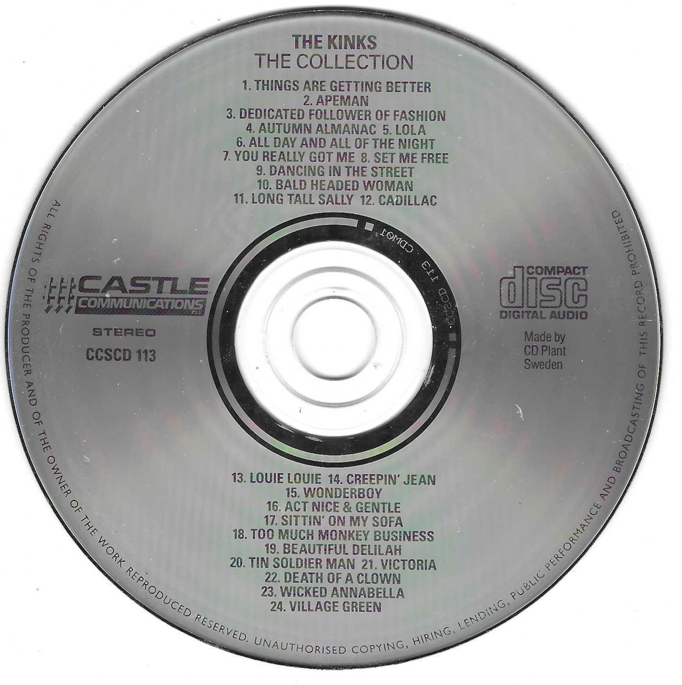 CD: THE KINKS  -  THE COLLECTION – Usato da Bex venduto da Giorgiob 2
