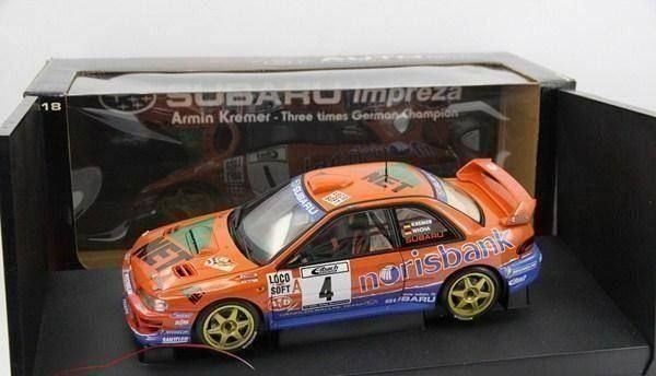 Subaru Modellautos: SUBARU IMPREZA WRC 2000 1:18 AUTOART – Neu und originalverpackt aus Suhr von Moebelsiralfred