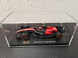 Neu - Bburago - Alfa Romeo F1 Team Stake C43 1/43 Zhou 2023