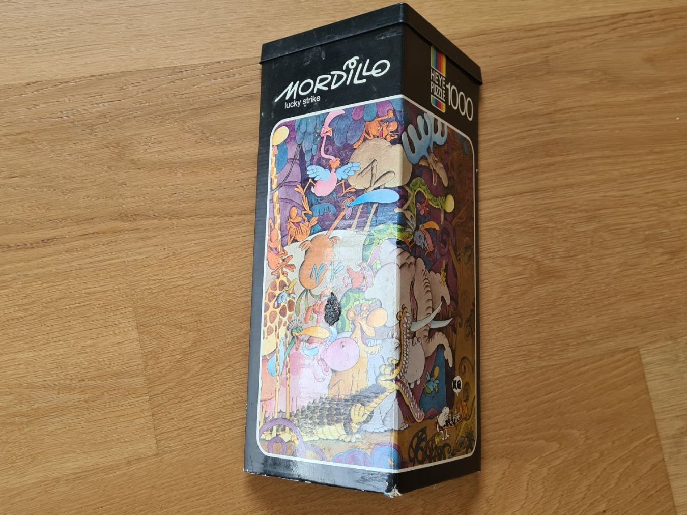 Vintage Heye Puzzle MORDILLO - Lucky Strike - von 1974 #1000 (D 