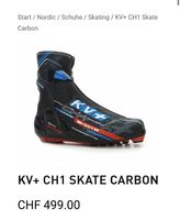 Der KV+ CH1 Skate Carbon 44 NP490.- 1x benutz