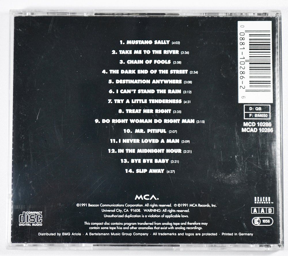 CD: CD: THE COMMITMENTS - Original Motion Picture Soundtrack – Usato da Frenkendorf venduto da Yard-Sale-2000 2