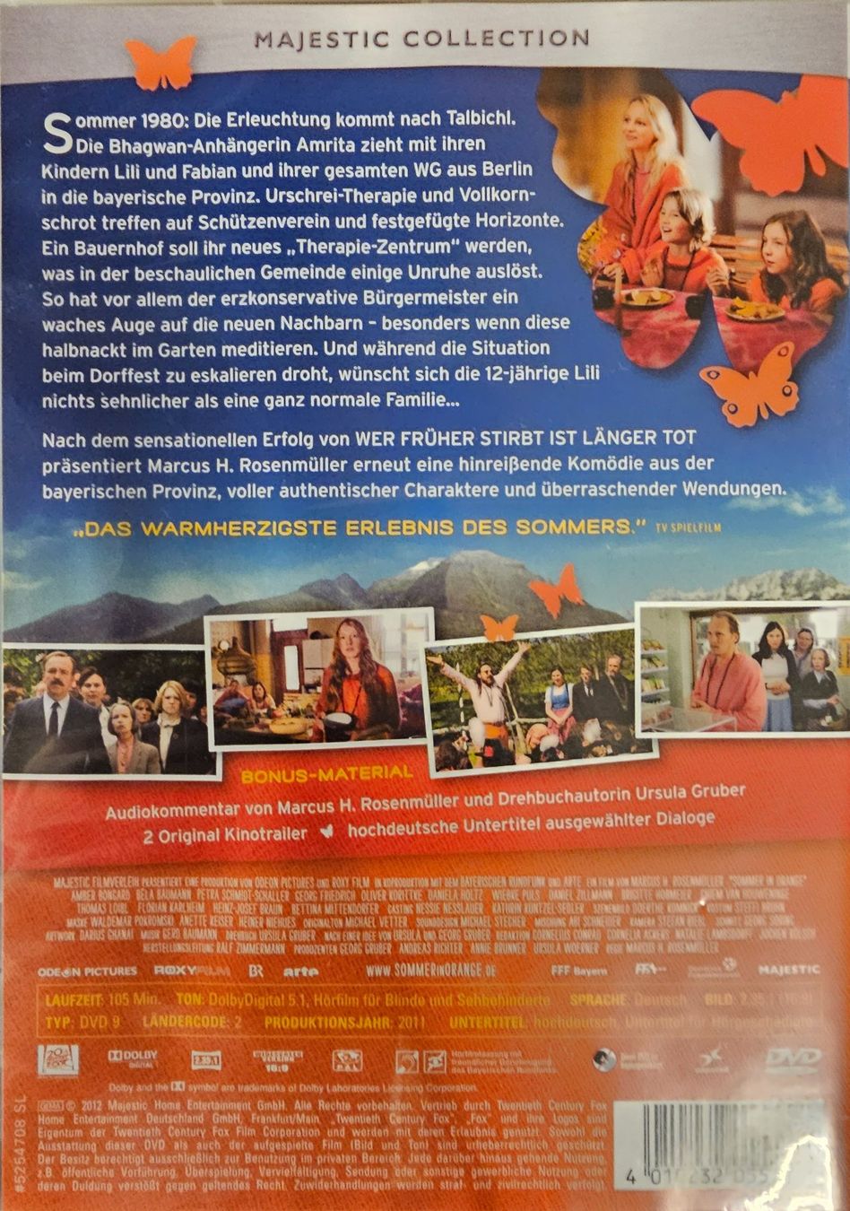Tutti i DVDs: Sommer in Orange – Usato da Wahlen b. Laufen venduto da Cg10 1