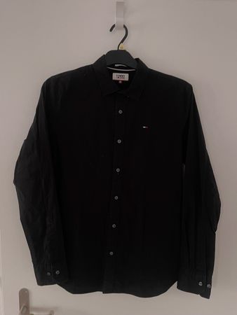 Tommy Hilfiger Hemd Gr. M, Schwarz - Top Zustand! Y2k