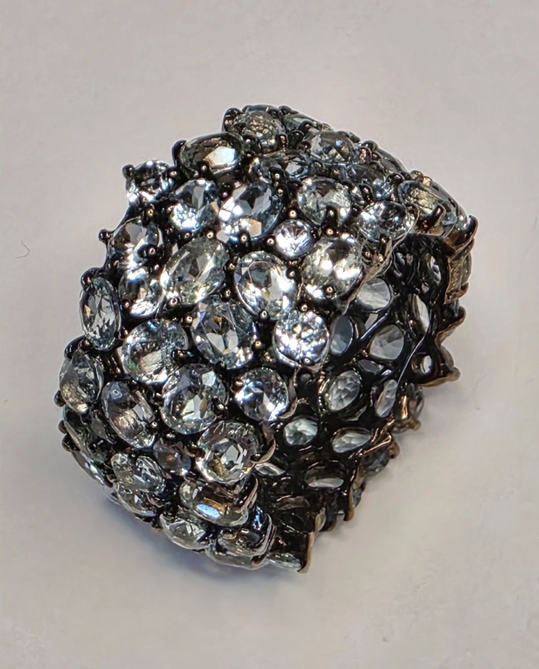 Ringe: Blau Topas Eternity Ring – Neu (gemäss Beschreibung) aus Zürich von adriben