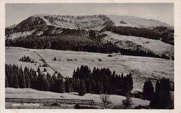 Hochalp, Stempel Gasthaus, J. Fuchs-Fuster, gelaufen 1934