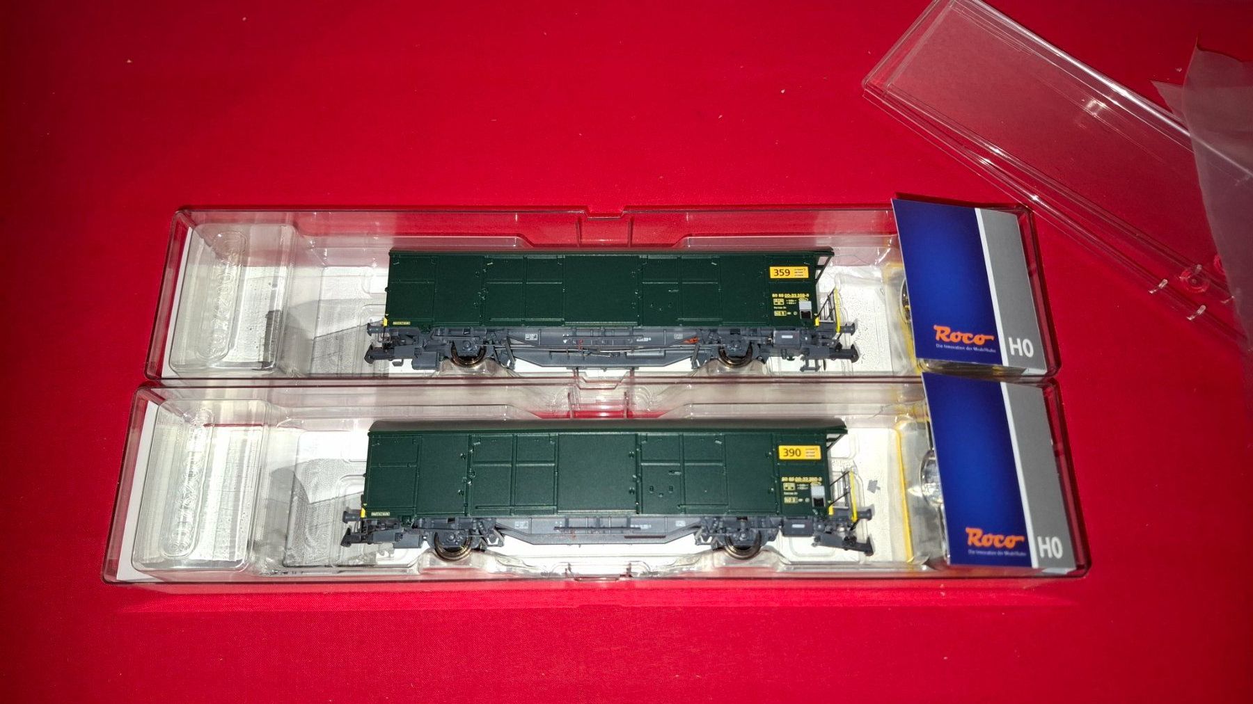 Roco Modelleisenbahnen: Roco : 2 Postwagen  67184, AC – Neu (gemäss Beschreibung) aus Märwil von Siebenzipfel