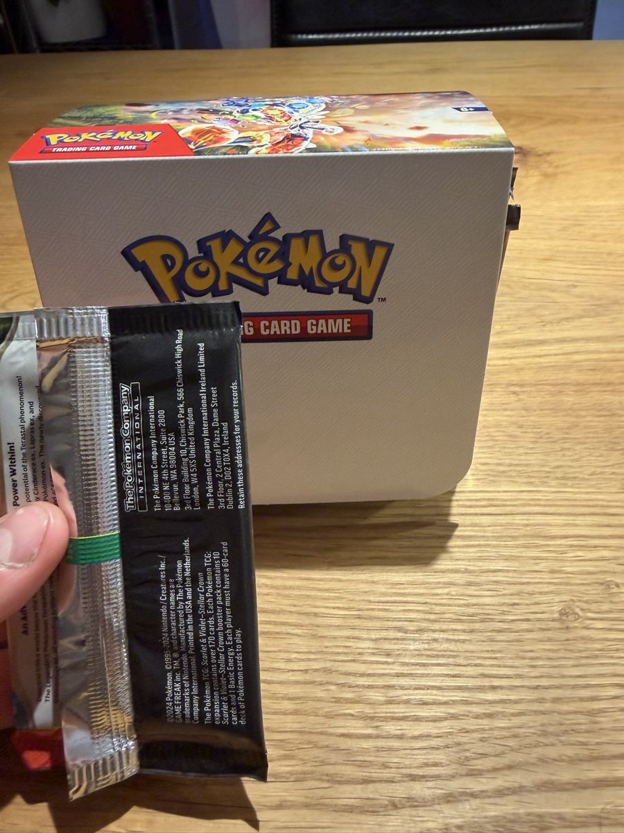 Pokémon Sammelbilder & Trading cards: Pokémon Stellar Crown Booster Box Display English  – Neu (gemäss Beschreibung) aus Kaltbrunn von dav_vqr9 6