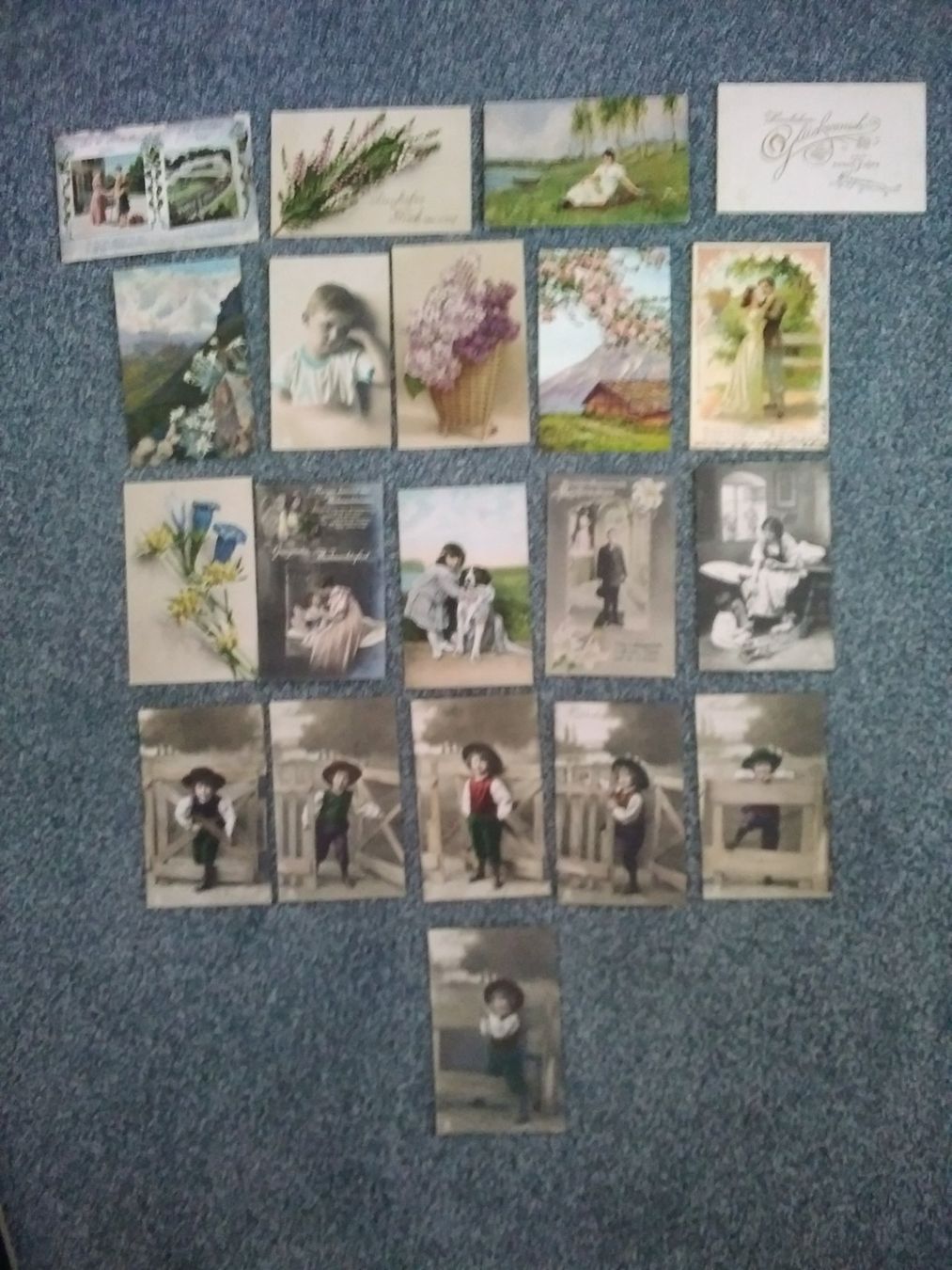 Cartoline postali: Sammlung Kitschkarten 100 Stück – Usato da Appenzell venduto da lama19