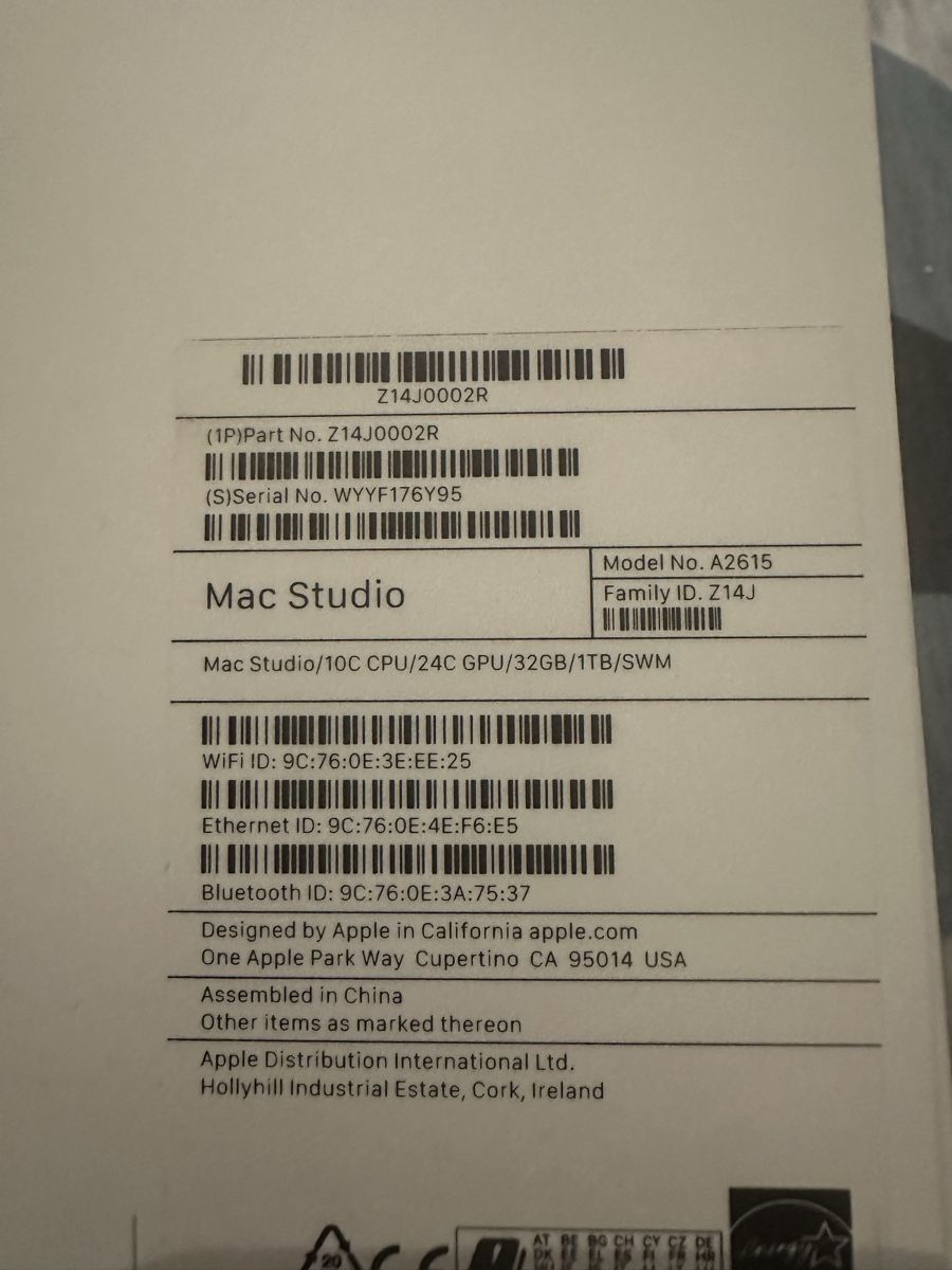 Apple PCs: Mac Studio M1 MAX / 32 RAM / 1TB – D'occasion à porrentruy par alp_62jd 4