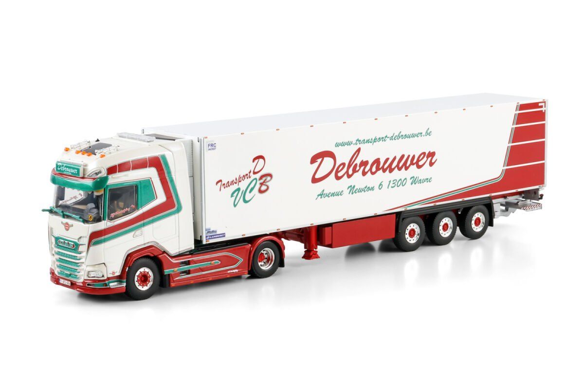 WSI Models Kit di modellismo & Modellini statici: WSI 4530 DAF XG Transport Debrouwer – Nuovo (secondo la descrizione) da Dagmersellen venduto da FBM-Bacheli