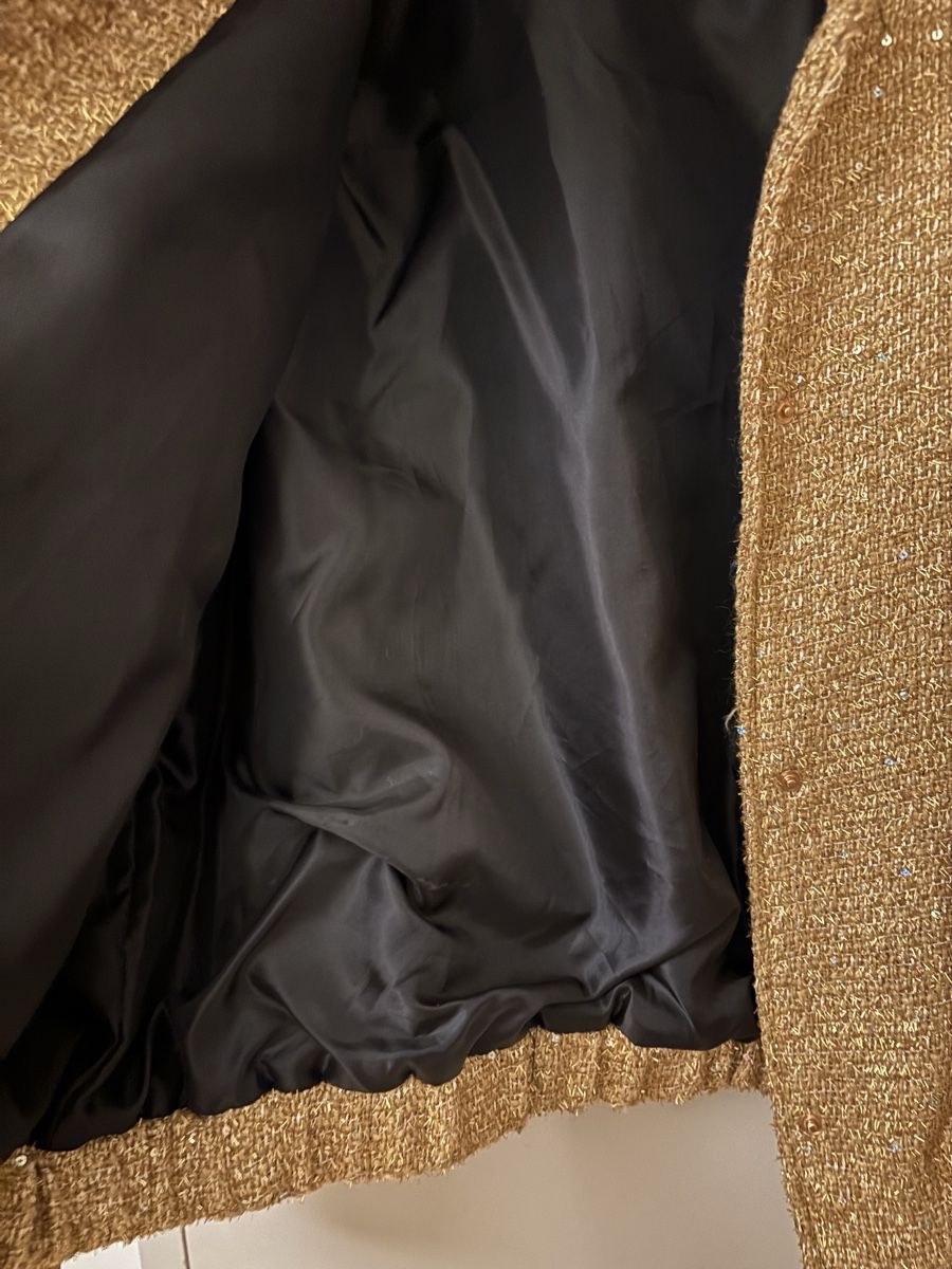 Giacche: Goldene Jacke, neuwertig, Grösse L – Nuovo e nell'imballaggio originale da Arbon venduto da Viktoriaa 3