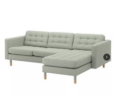 Canapé IKEA LANDSKRONA 4 places avec méridienne modulable