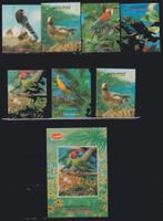 Bloc de timbres Yemen oiseaux   timbres bon état