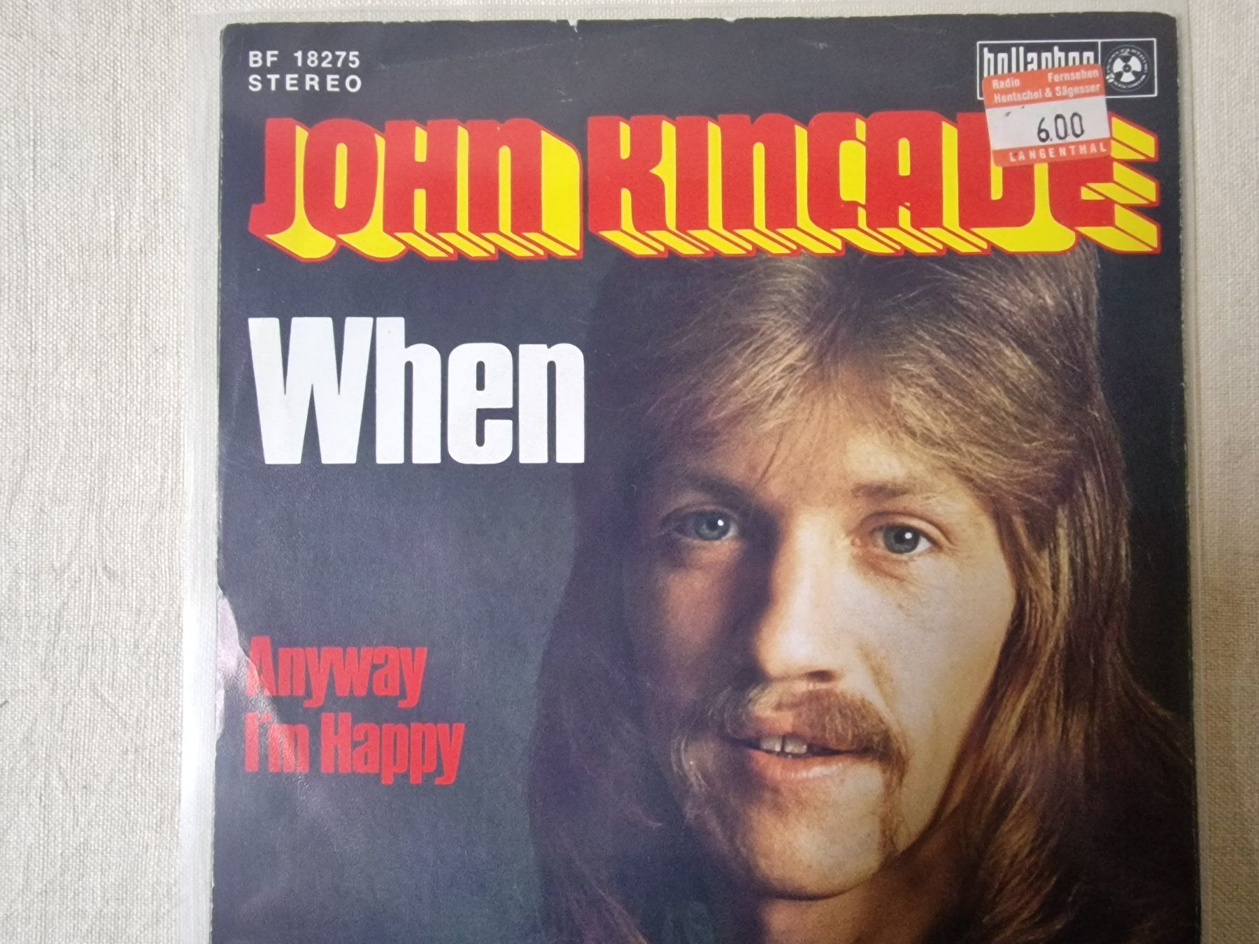 Dischi in vinile: John Kincade Single – When – Usato da Root venduto da atelier22 1