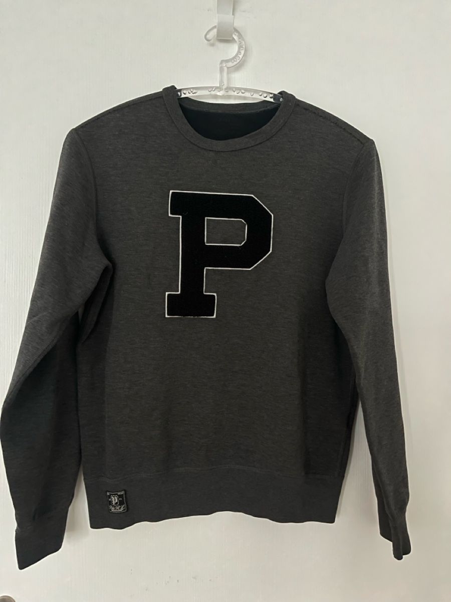 Polo Ralph Lauren Maglioni & Felpe: Grauer Pulli mit P, Grösse M – Nuovo (secondo la descrizione) da Wetzikon ZH venduto da man_7mn7
