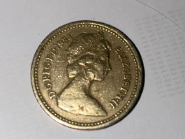 Pièce de collection: 1 Pound - 1984 - Royaume-Uni💰🇬🇧