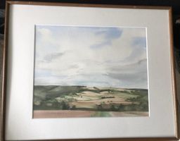 Tableau aquarelle La Râpe, Marianne Bosshard 