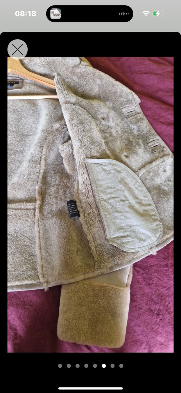 Gant Cappotti: Echtes Lammfell Mantel / Jacke Grösse S von Gant – Usato da olten venduto da momo2417 4
