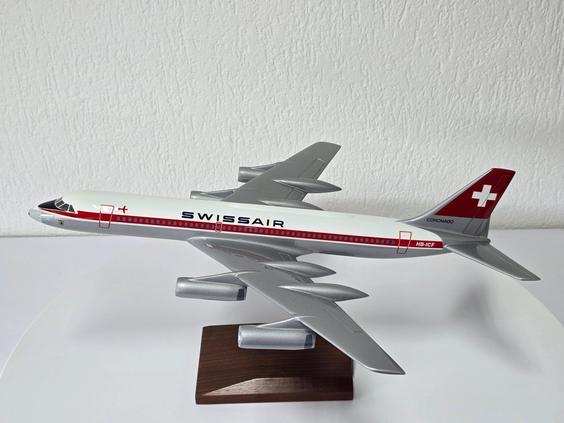 Kit di modellismo & Modellini statici: Atlantic Models, Convair CV 990, Coronado, Schaffh., HB-ICF – Nuovo (secondo la descrizione) da Kloten venduto da Nicola2 1
