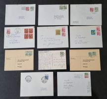 11 Briefe Rollenmarken mit falscher Schnittstelle
