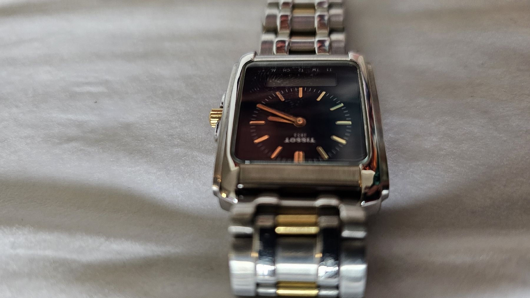 Tissot Orologi: TISSOT D130/230K Two Time ANALOG/DIGITAL Multi-Function BRAC – Nuovo (secondo la descrizione) da Stäfa venduto da kev_7g2p 5