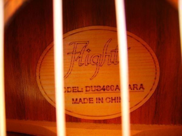 Strumenti musicali: Sopran-Ukulele FLIGHT  (Exotic) DUS-460 – Nuovo e nell'imballaggio originale da Wöschnau venduto da Musikhaus-Luethy5012 7