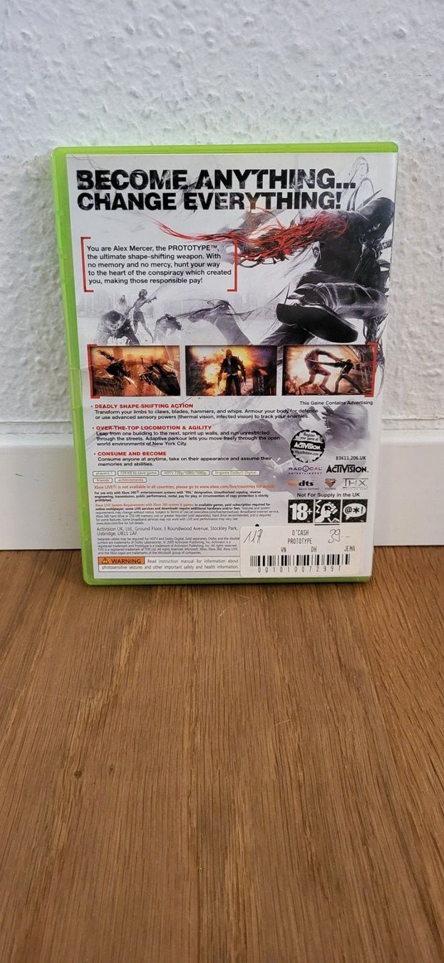 Microsoft Jeux: Xbox 360 - Prototype – D'occasion à Münsingen par DigitaleSpielecke 1