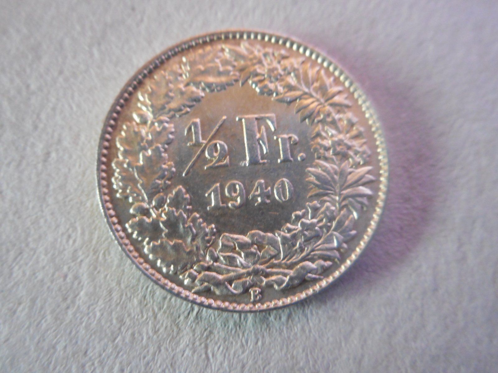 Tutti le monete: 50 Rp. 1940 silber  unz/stgl – Nuovo (secondo la descrizione) da Kriegstetten venduto da pizlad2010 1