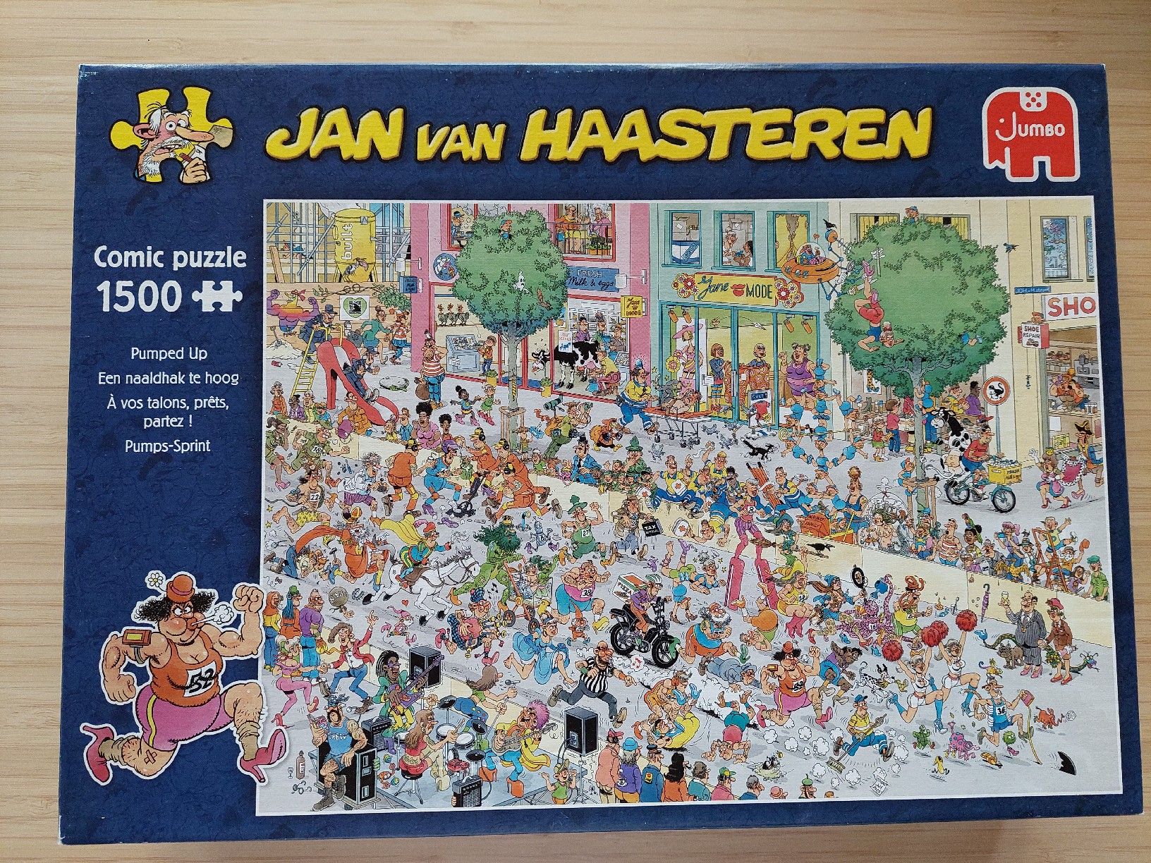 Puzzles: Jan van Haasteren Pumped up, 1500 Teile – Gebraucht aus Winkel von Messias