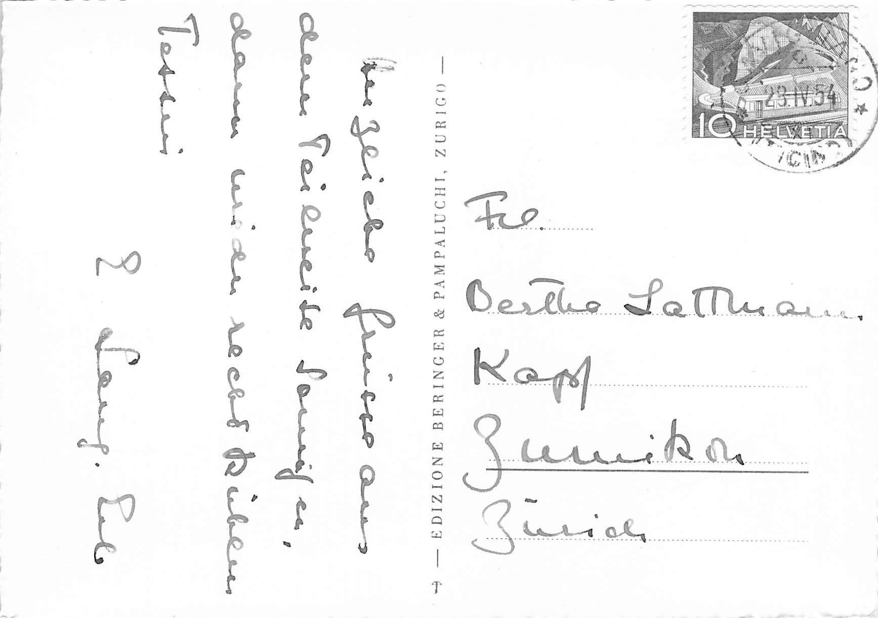Cartoline postali: Megoscia Locarno G – Usato da Biasca venduto da Blenio71 1