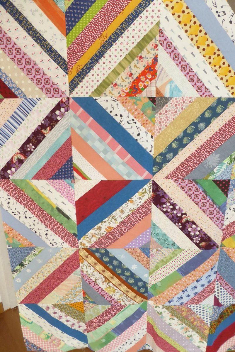Tessuti: Quilt Top - Baumwolle 120 x 180 cm – Nuovo (secondo la descrizione) da Brunnadern venduto da pinkfaden 3