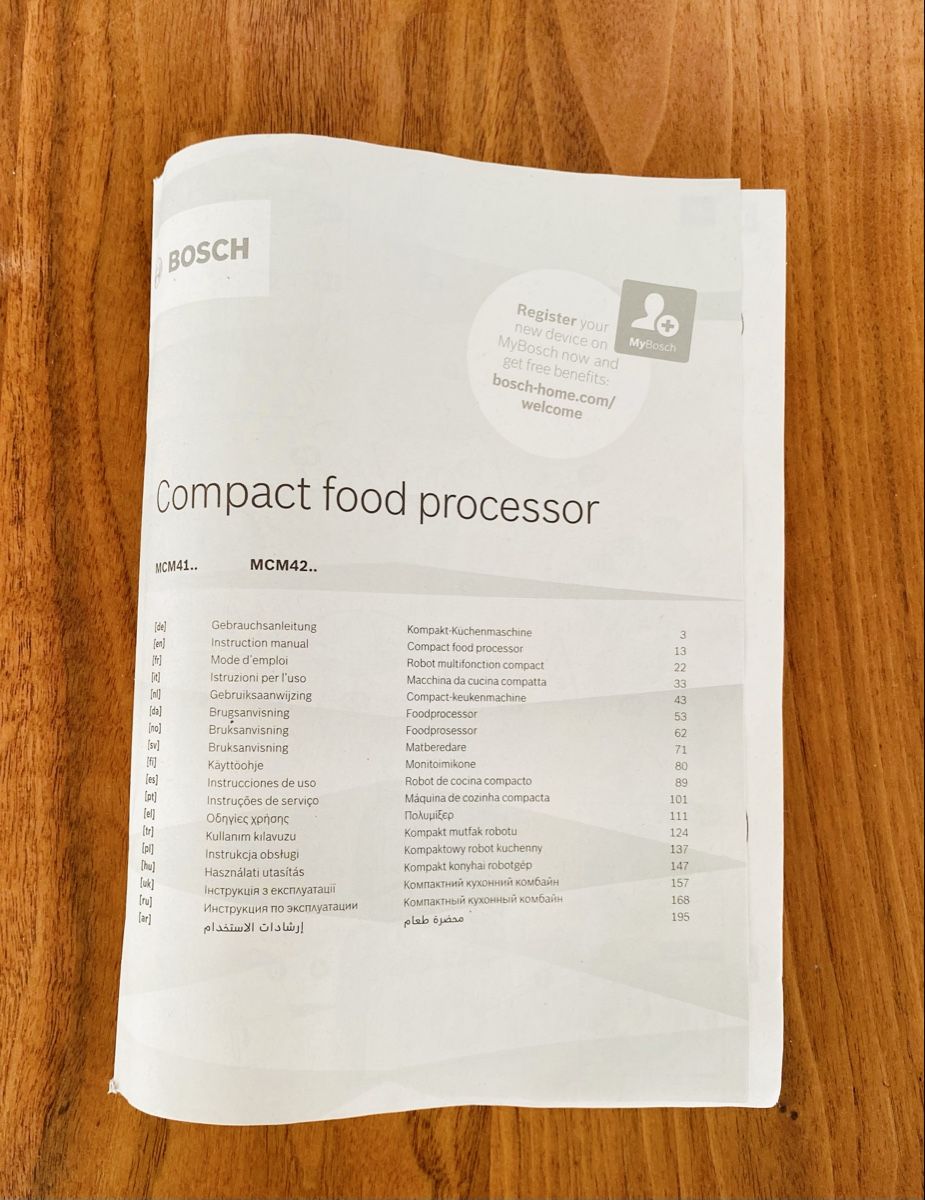Bosch Appareils de cuisine: Bosch Küchenmaschine Kompakt MCM4100 – D'occasion à Lyss par sar_7sds 6