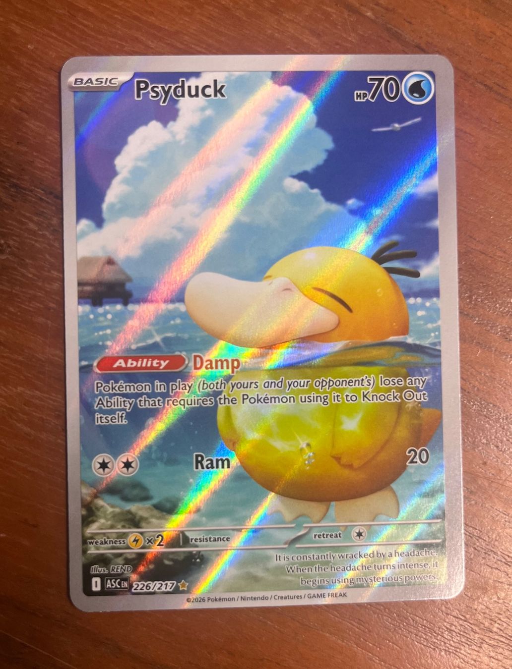 Pokémon Sammelbilder & Trading cards: Pokemon Psyduck (ascended heroes) – Neu (gemäss Beschreibung) aus Winterthur von saloun