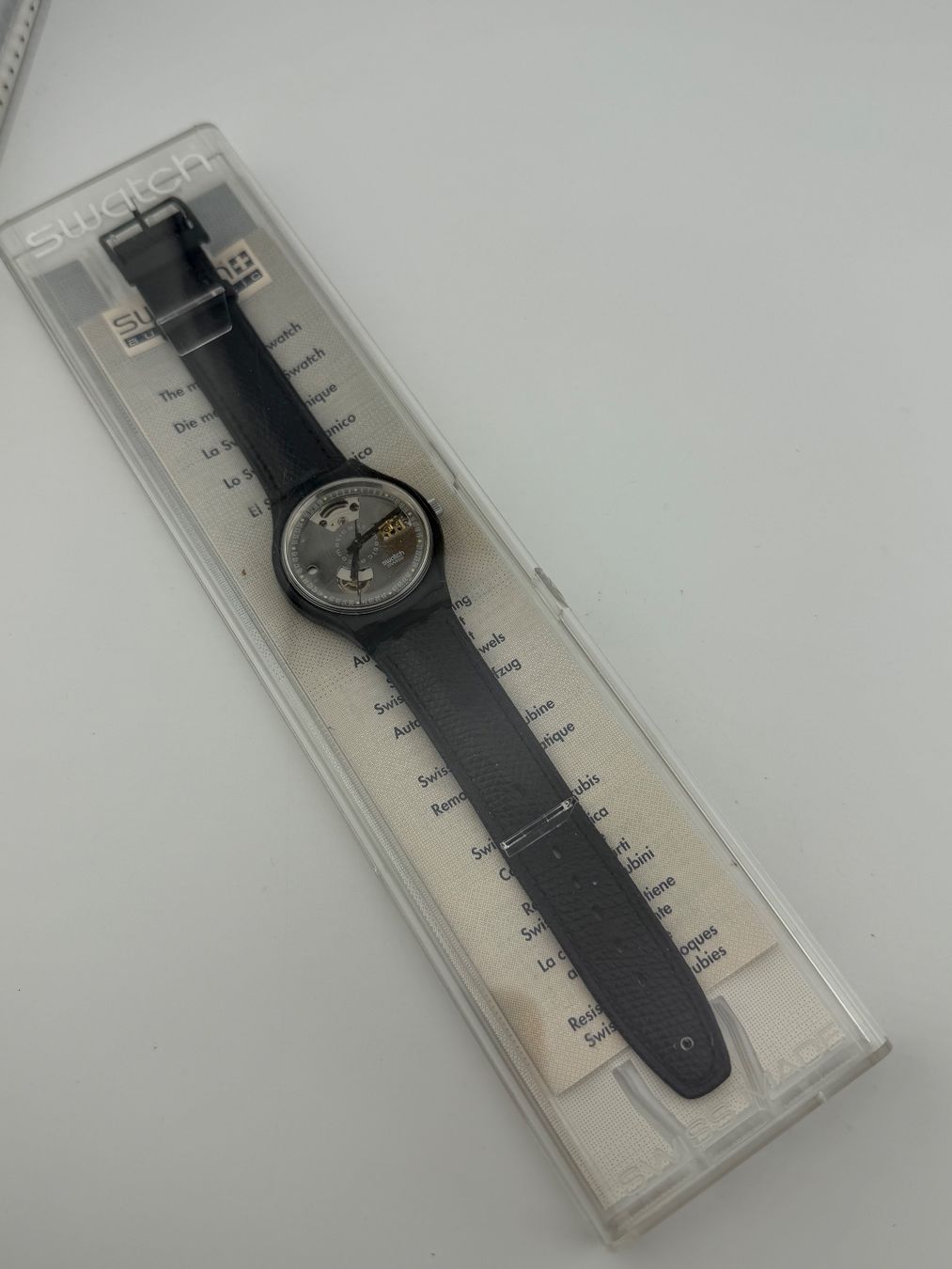 Swatch Orologi: SWATCH Automatik Herrenuhr 38mm full set – Usato da Biel/Bienne venduto da MrP_WatchesBiel 5