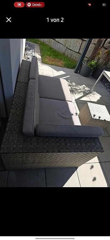 Sofas: Rattan lounch garten möbel – D'occasion à Bussnang par ER-23.I