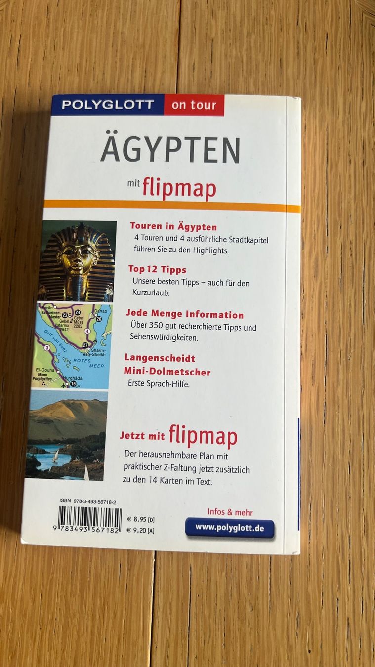 Libri: Polyglott Reiseführer Ägypten mit Flipmap 2007/2008 – Usato da Schübelbach venduto da Dolly990_2 1