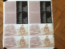 SPRINGSTEEN uncut sheet greatest hits booklet inner pages #4