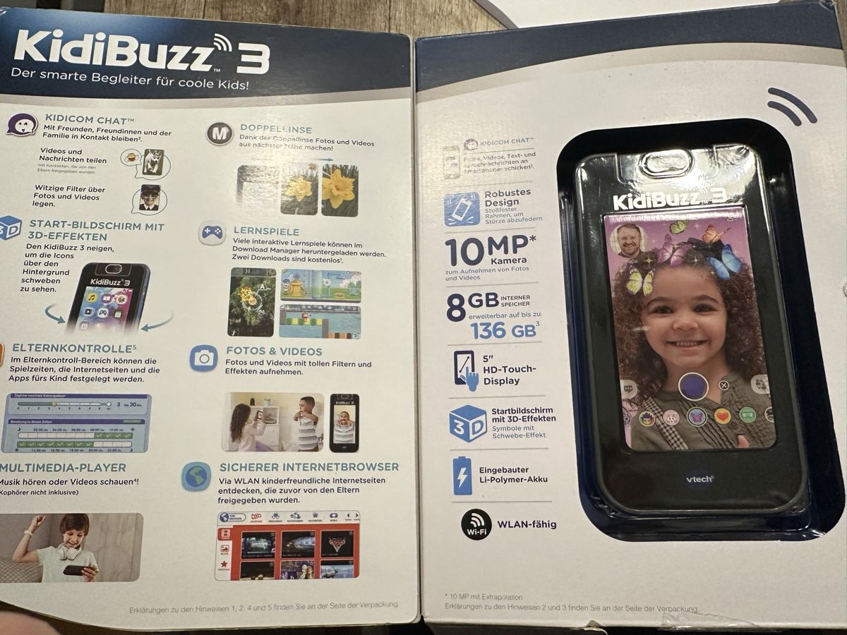 Vtech Spielzeuge: Vtech Kidibuzz 3 Kindertablet wie Neu – Gebraucht aus Rheinfelden von  2